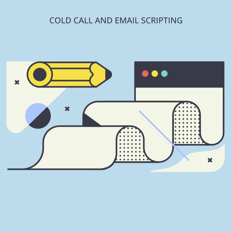 cold call and emailing scripting service